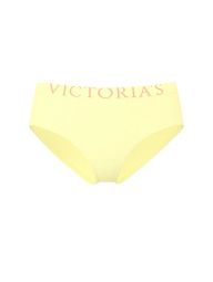 Трусики хипхаггеры Victoria's Secret с логотипом 1159864577 (Желтый XS)