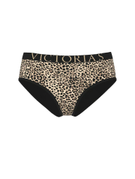 Трусики хипхаггеры Victoria's Secret с логотипом 1159864579 (Леопардовый XS)