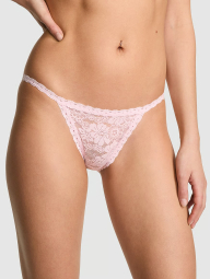 Кружевные трусики бикини Victoria's Secret PINK 1159864591 (Розовый XXL)
