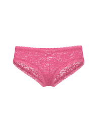 Кружевные трусики чики Victoria's Secret 1159865205 (Розовый XL)