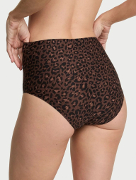 Гладкі трусики брифи Flex Victoria's Secret з логотипом 1160032097 (Леопардовий S)