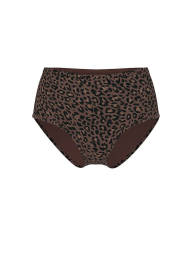 Гладкі трусики брифи Flex Victoria's Secret з логотипом 1160032097 (Леопардовий S)