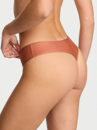 Гладкі трусики тонг Flex Victoria's Secret з логотипом 1160030632 (Коричневий S)