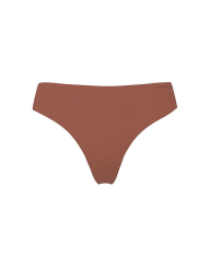 Гладкі трусики тонг Flex Victoria's Secret з логотипом 1160029294 (Коричневий M)