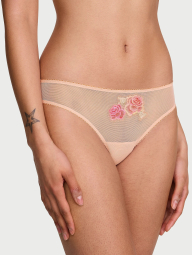 Сетчатые трусики Victoria's Secret бикини 1160201463 (Оранжевый L)