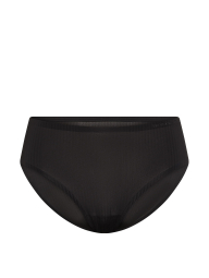 Гладкие трусики бикини Flex Victoria's Secret в полоску 1160213530 (Черный M)