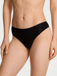 Гладкие трусики тонг Flex Victoria's Secret с логотипом 1160221528 (Черный M)