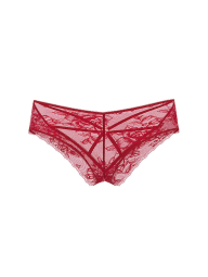 Открытые трусики чики Victoria's Secret 1160343688 (Бордовый L)