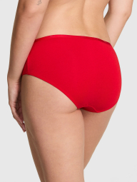 Жіночі трусики хіпхагери Victoria's Secret Pink зі стразами 1160367610 (Червоний M)