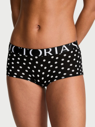 Женские трусики шортики Victoria's Secret 1160387028 (Черный S)