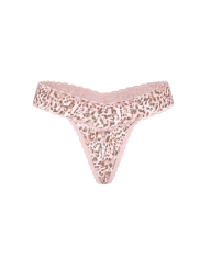 Кружевные трусики тонг Victoria's Secret 1160423517 (Леопардовый M)