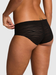 Безшовні трусики хіпхагери Victoria's Secret PINK 1160459274 (Чорний S)