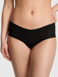 Женские бесшовные трусики чики Victoria's Secret PINK 1160494838 (Черный S)