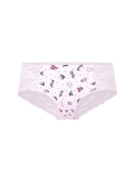 Женские трусики чики с кружевом Victoria's Secret Pink 1160554986 (Розовый XS)