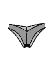 Трусики бразильяны Victoria's Secret со стразами 1160776182 (Черный XL)