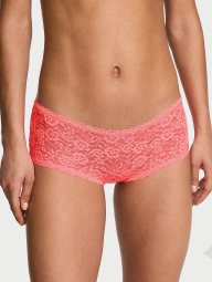 Кружевные трусики шортики Victoria's Secret 1160973799 (Розовый L)