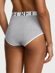 Трусики брифи Victoria's Secret з високою посадкою 1160968126 (Сірий XS)