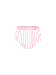 Трусики брифи Victoria's Secret з високою посадкою 1160947141 (Білий/Рожевий S)
