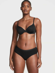 Женские трусики Victoria's Secret хипхаггеры 1160982788 (Черный L)