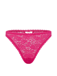 Кружевные трусики брифы Victoria's Secret 1160973348 (Розовый L)