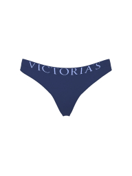Трусики тонг Victoria's Secret із логотипом 1160957682 (Синій M)