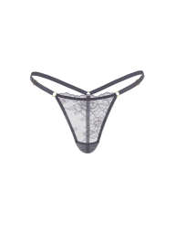 Мереживні трусики стрінги Victoria's Secret 1160979485 (бузковий L)