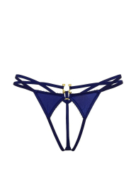 Открытые трусики стринги Victoria's Secret 1161008583 (Синий M)