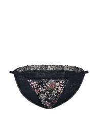 Трусики бікіні Victoria's Secret Pink з принтом 1161044165 (Синій XS)