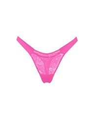 Женские трусики тонг Victoria's Secret Pink со стразами 1161105541 (Розовый M)