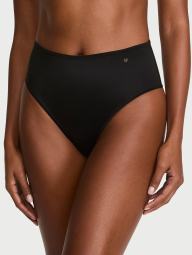 Жіночі трусики чіки Victoria's Secret з високою посадкою 1161353266 (Чорний XS)