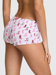 Женские трусики шортики Victoria's Secret Pink с принтом 1161369971 (Белый XS)