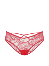 Кружевные трусики чики Victoria's Secret с подвесками 1161672463 (Розовый L)