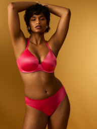 Бесшовные трусики бикини Victoria's Secret 1161720041 (Красный XS)
