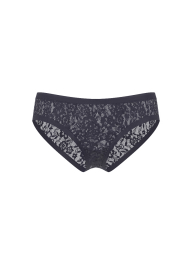 Бесшовные кружевные трусики чики Victoria's Secret 1161770663 (Синий M)