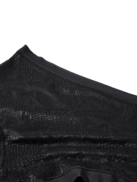 Брифи безшовні трусики Victoria's Secret з візерунком 1161857383 (Чорний XL)