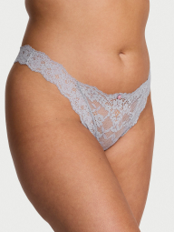 Кружевные трусики бразильяны Victoria's Secret 1161880633 (Серый XXL)