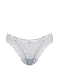Мереживні трусики бразилії Victoria's Secret 1161880633 (Сірий XXL)
