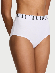 Трусики брифи Victoria's Secret з високою посадкою 1161974338 (Білий XS)