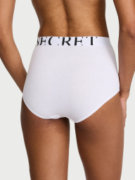 Трусики брифи Victoria's Secret з високою посадкою 1161974338 (Білий XS)