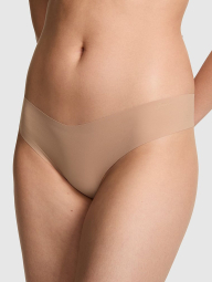 Бесшовные трусики тонг Victoria's Secret Pink 1162054654 (Бежевый XXL)