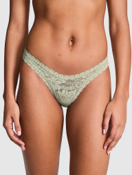 Женские трусики тонг Victoria's Secret Pink 1162067425 (Зеленый L)