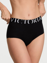 Трусики брифи Victoria's Secret з високою посадкою 1162215501 (Чорний L)