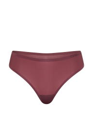Гладкие трусики тонг Flex Victoria's Secret в полоску 1162445444 (Розовый XS)