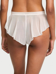 Женские полупрозрачные трусики бразильяны Victoria's Secret 1162451907 (Белый XS)