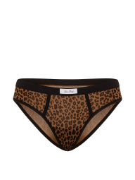 Женские трусики чики Victoria's Secret Pink с принтом 1162656586 (Леопардовый S)