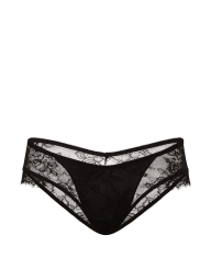 Кружевные трусики чики Victoria's Secret 1162785181 (Черный M)