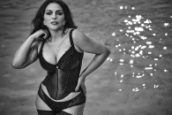 Кружевные трусики чики Victoria's Secret 1162785181 (Черный M)