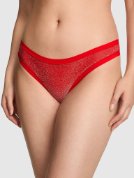 Трусики тонг Victoria's Secret PINK 1162910632 (Красный M)