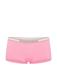 Женские трусики шортики Victoria's Secret в рубчик 1162964483 (Розовый XS)