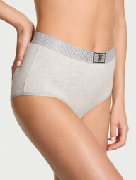 Трусики брифы Victoria's Secret со стразами 1163033300 (Серый L)
